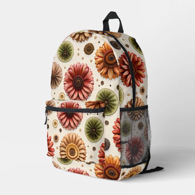 Sac À Dos Imprimé Gerbera Galore (Coin arrière droit)