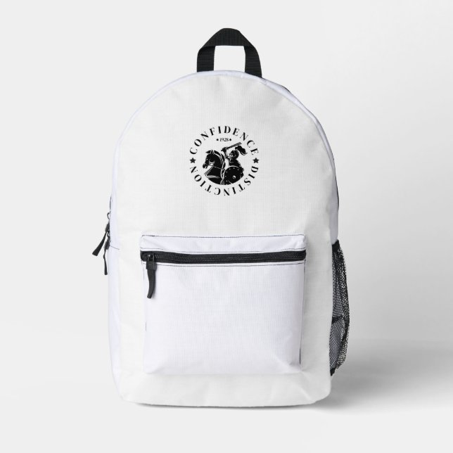 Sac À Dos Imprimé GEUEE Série Chevalier Vintage (Recto)