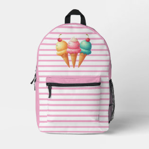 Sac À Dos Imprimé Glace colorée