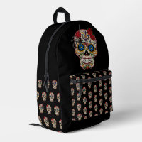 Gothique Araignée Noire Roses Ornements Crâne de s