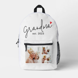 Sac À Dos Imprimé Grand-mère Script établi 3 Photo