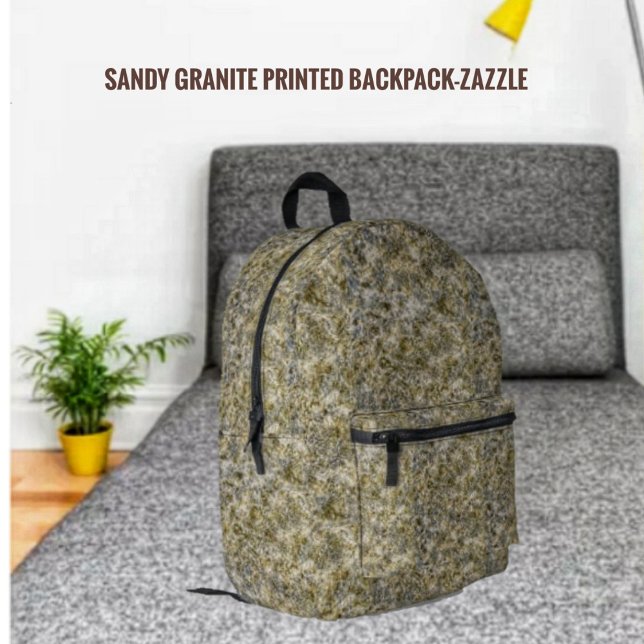 Sac À Dos Imprimé Granite de sable (Créateur téléchargé)