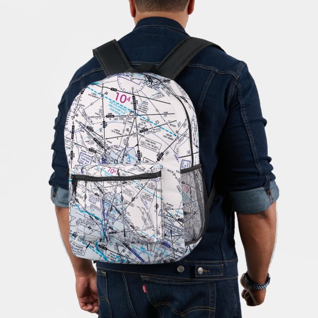 Sac À Dos Imprimé Graphique aéronautique (Insitu (Modèle))
