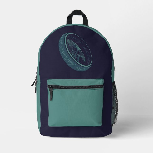 Sac À Dos Imprimé Graphisme de l'ANNEAU UNIQUE™ GOLLUM™ (Recto)