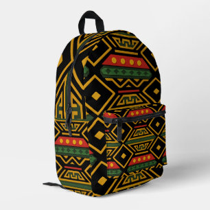 Sac À Dos Imprimé Gras Afrique