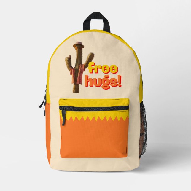 Sac À Dos Imprimé Gratuit Hugs ! (Recto)