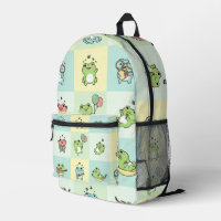 Grenouilles avec de petits loisirs