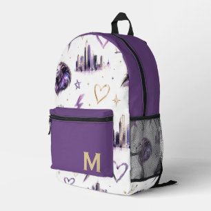 Sac À Dos Imprimé Gribouillage Cosmique Graffiti Urbain
