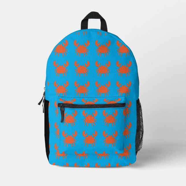 Sac À Dos Imprimé Griffe Côtière (Recto)