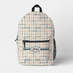 Sac À Dos Imprimé Grille peinte