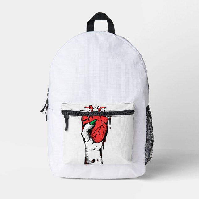 Sac À Dos Imprimé Grunge Gothique Porte-Carreau Porte-Carreau (Recto)