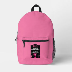 Sac À Dos Imprimé Gymnastique Artistique Féminine