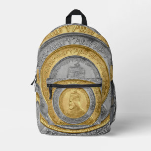 Sac À Dos Imprimé Haile Selassie Jah Rastafari Reggae Rasta Roots