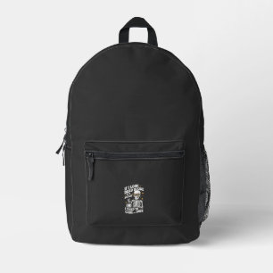 Sac À Dos Imprimé Halloween Drôle Sarcastique Mort à l'intérieur