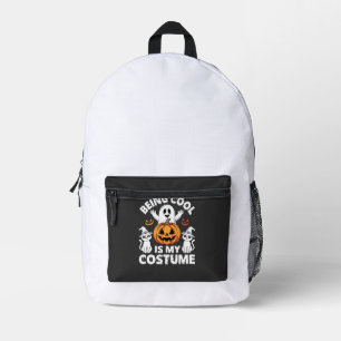 Sac À Dos Imprimé Halloween être cool est mon design de costume de f