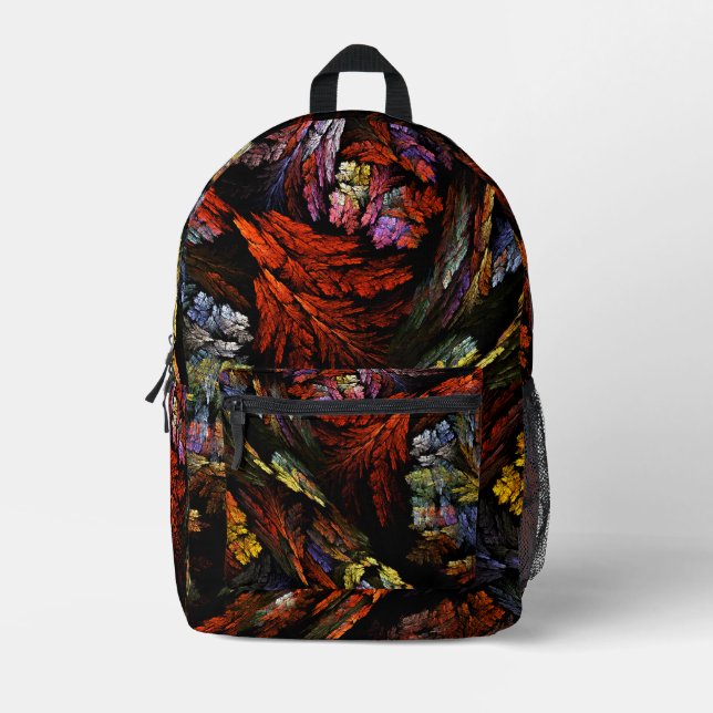 Sac À Dos Imprimé Harmonie des couleurs Art Abstrait (Recto)
