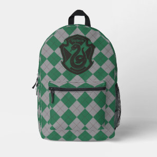 Sac À Dos Imprimé Harry Potter   Slytherin House Pride Crest