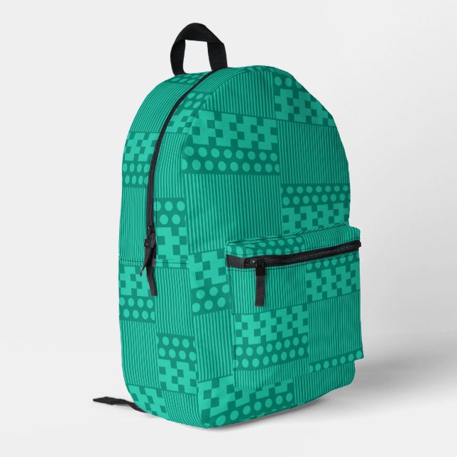 SAC À DOS IMPRIMÉ HELLEVI ARRIÈRE IMPRIMÉE (Coin arrière gauche)