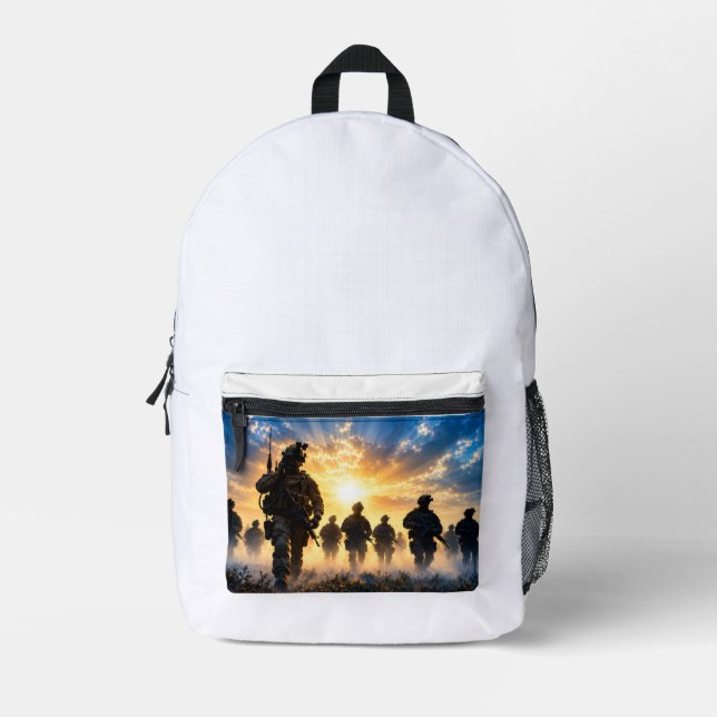 Sac À Dos Imprimé Héros (Recto)