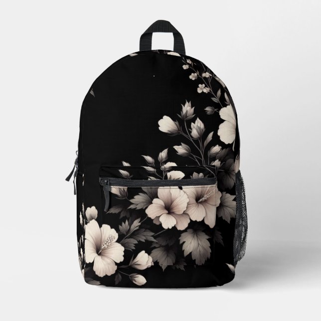 Sac À Dos Imprimé Hibiscus timide (Recto)