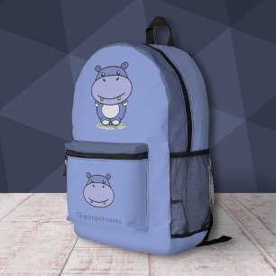 Sac À Dos Imprimé Hippo mignon
