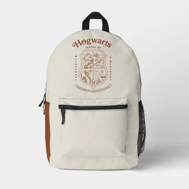 Sac À Dos Imprimé HOGWARTS™ School of Witchcraft and Wizardry Crest (Recto)