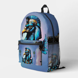 Sac À Dos Imprimé Horus le dieu faucon égyptien.