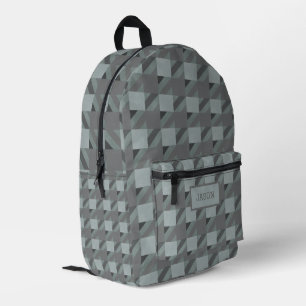 Sac À Dos Imprimé Houndstooth Plaid Camouflage