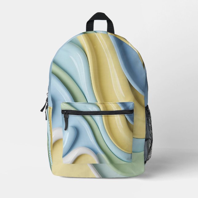 Sac À Dos Imprimé https://www.zazzle.com/backpack_in_stylish_abstrac (Recto)