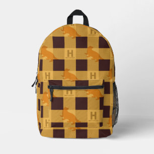 Sac À Dos Imprimé HUFFLEPUFF™ Check Plaid Motif