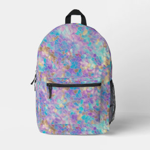 Sac À Dos Imprimé Huile holographique