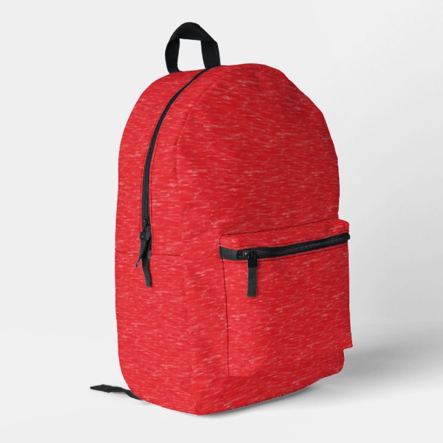 Sac À Dos Imprimé Huile rouge peinte (Coin arrière gauche)