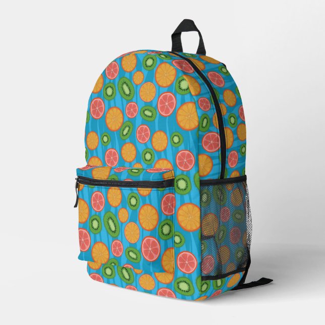 Sac À Dos Imprimé Humeur fruitée (Coin arrière droit)