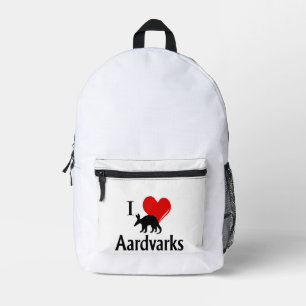 Sac À Dos Imprimé I Heart Aardvarks