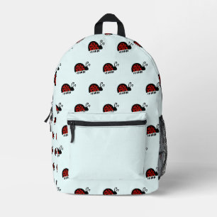 Sac À Dos Imprimé Illustration de coccinelle mignonne