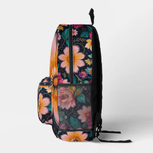 Sac À Dos Imprimé Imaginaire floral