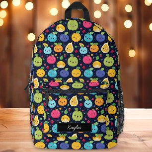 Sac À Dos Imprimé Impression de fruits de Kawaii