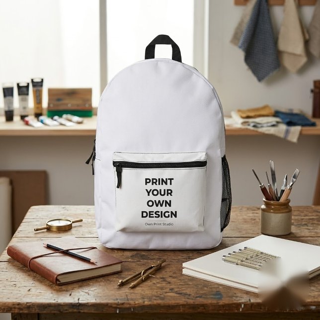 Sac À Dos Imprimé Impression personnalisée | Impression de mon propr (Créateur téléchargé)