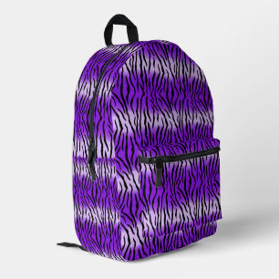 Sac À Dos Imprimé Impression tigre violet