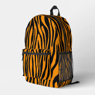 Sac À Dos Imprimé Impression zèbre orange de Princeton