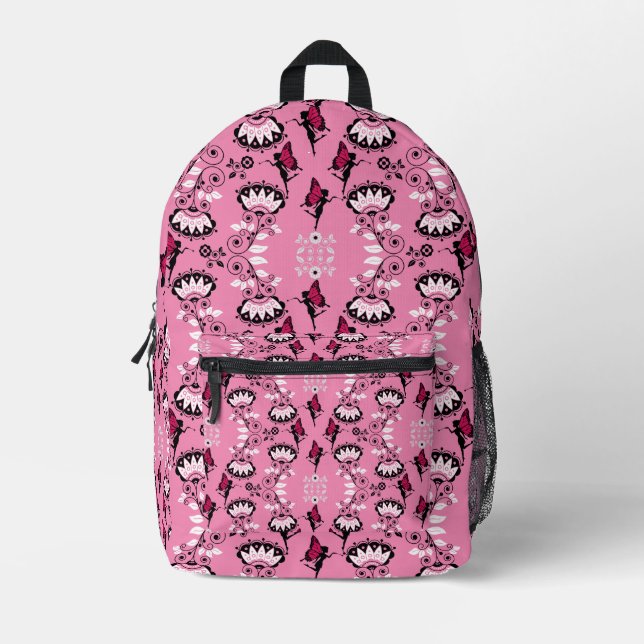 Sac À Dos Imprimé Imprimer Motif Princesse Fairy (Recto)