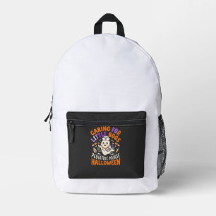 Sac À Dos Imprimé Infirmière Halloween Petits Boos