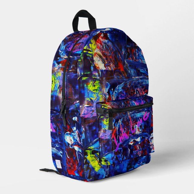 Sac À Dos Imprimé Inh. Love... 3 (Coin arrière gauche)