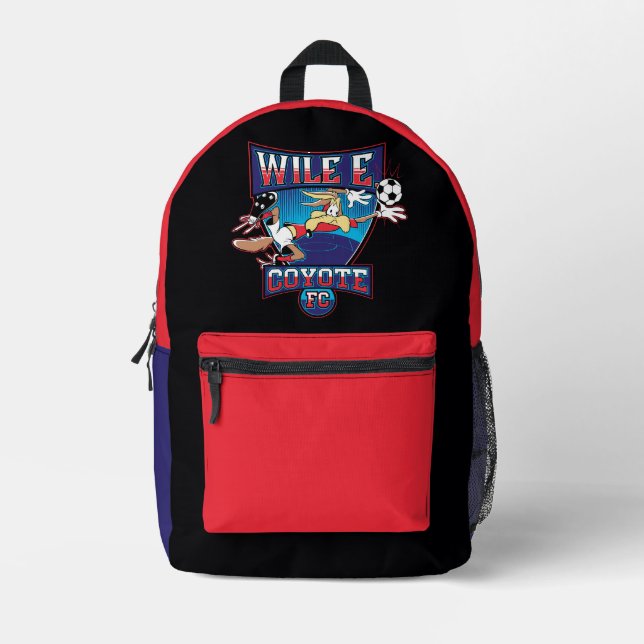 Sac À Dos Imprimé Insigne du club de football de WILE E. COYOTE™ (Recto)