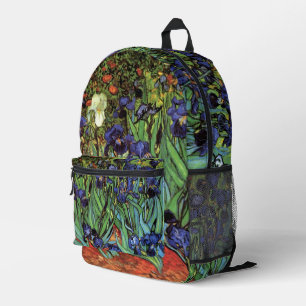 Sac À Dos Imprimé Iris de Vincent van Gogh
