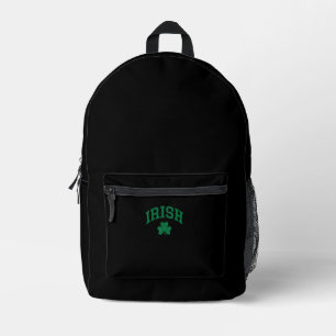 Sac À Dos Imprimé Irlandais Shamrock Jour de la Saint Patrick Irland