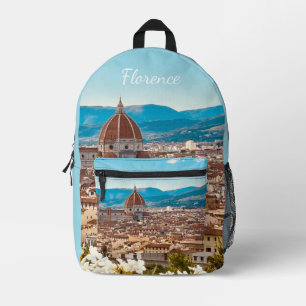Sac À Dos Imprimé Italie customisée Florence Photographie