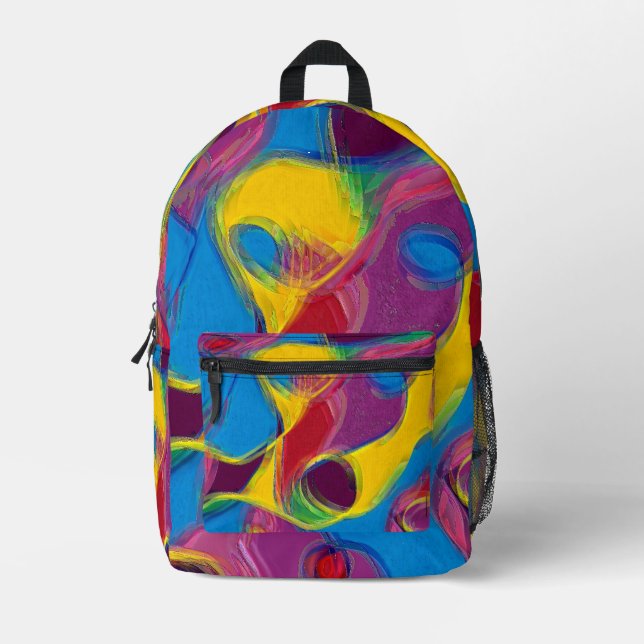 Sac À Dos Imprimé Ivre de bonbons (Recto)