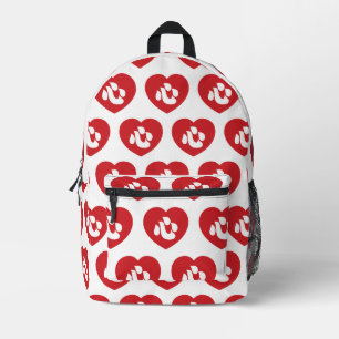 Sac À Dos Imprimé Japonais Shin Kanji Kokoro Cœur 心