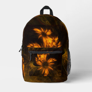 Sac À Dos Imprimé Jardin mystique Art Abstrait
